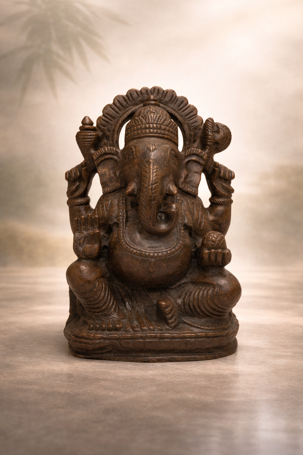 Gemstone Lord Ganesha unpainted
