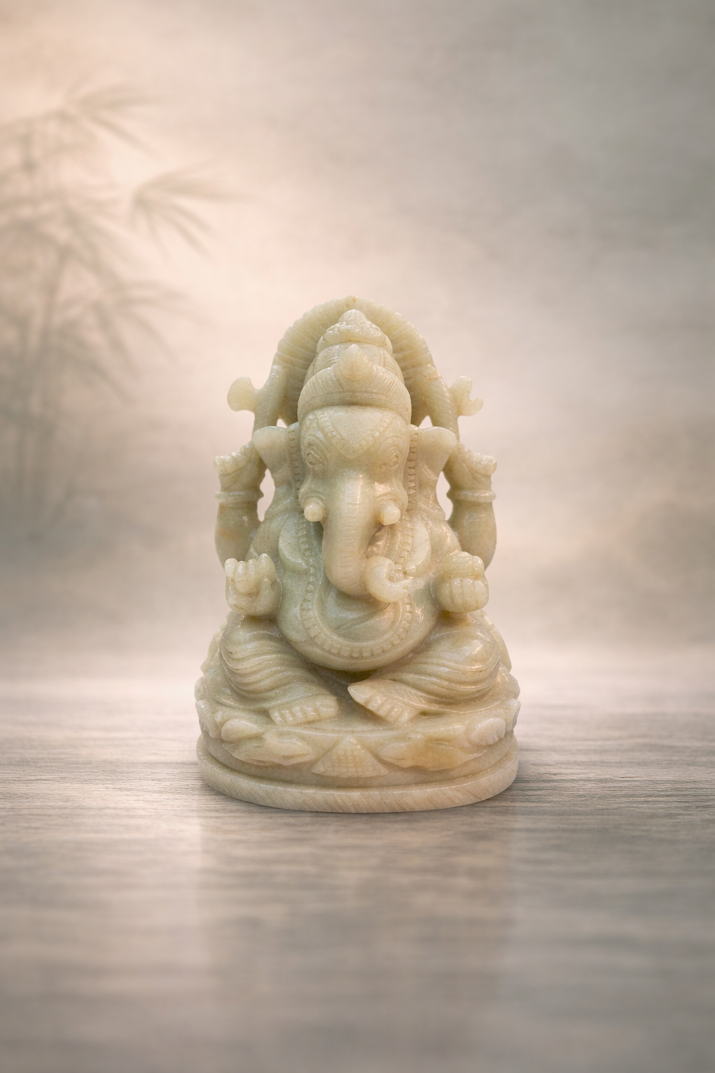 Gemstone Lord Ganesha unpainted