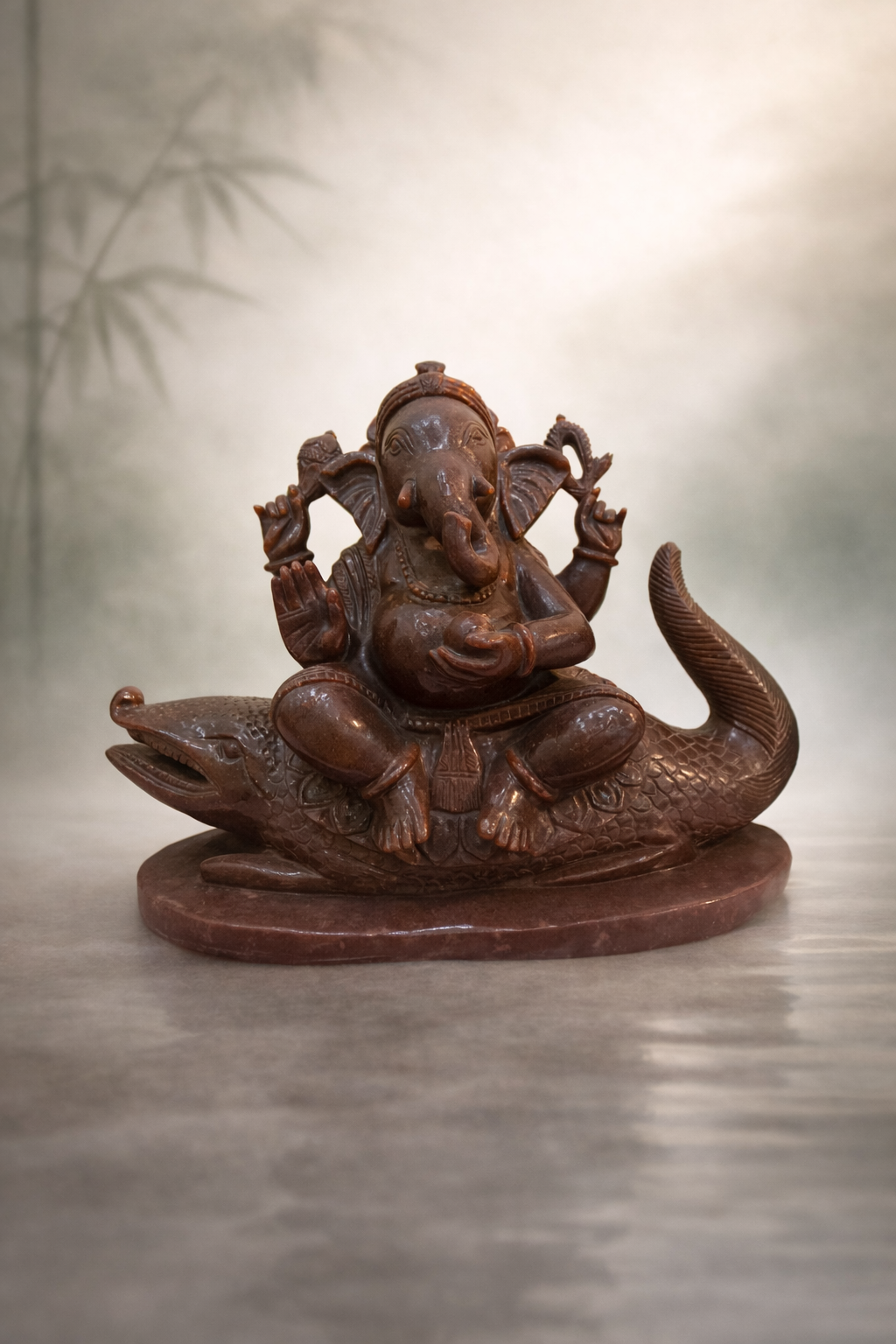 Gemstone Lord Ganesha unpainted