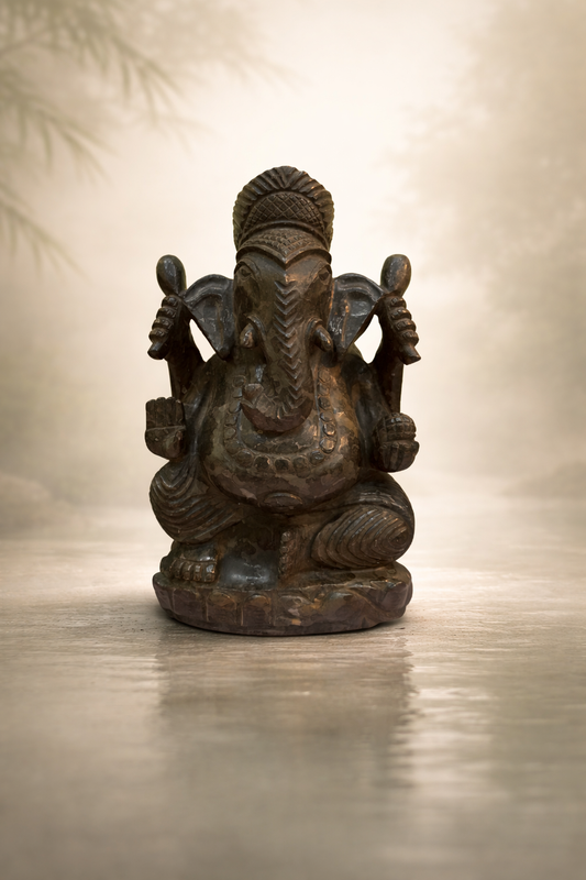 Gemstone Lord Ganesha unpainted