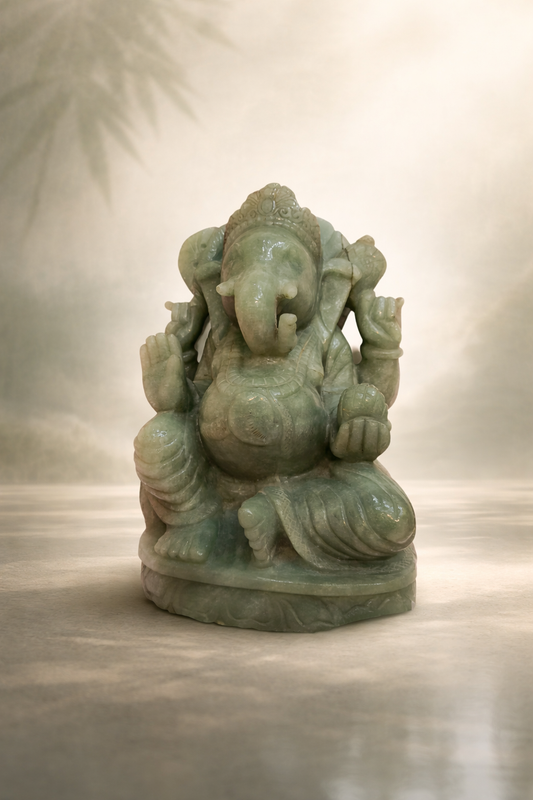 Gemstone Lord Ganesha unpainted (Copy)