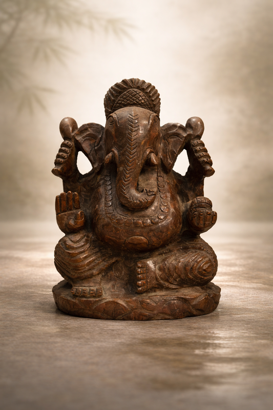 Gemstone Lord Ganesha unpainted (Copy)