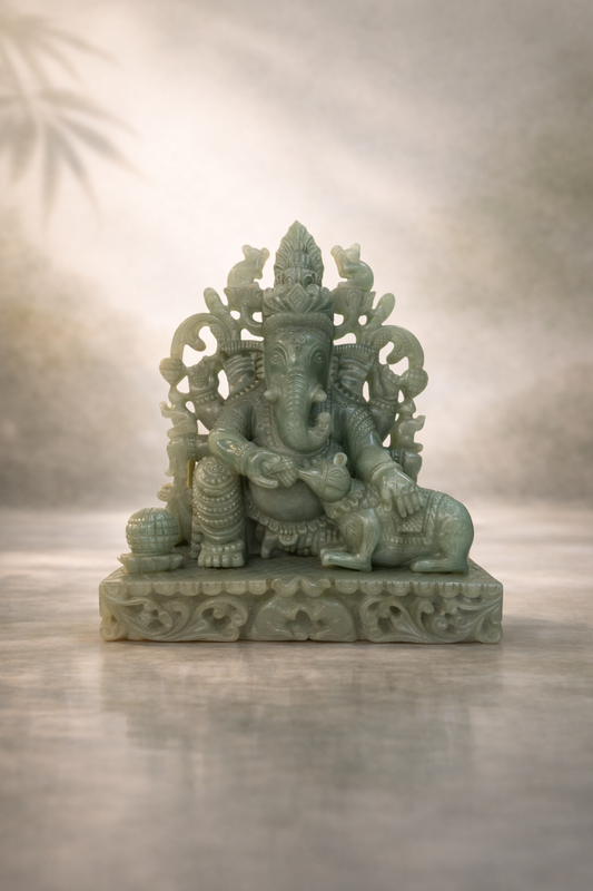 Gemstone Lord Ganesha unpainted (Copy)