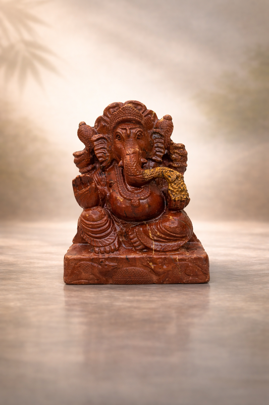 Gemstone Lord Ganesha unpainted