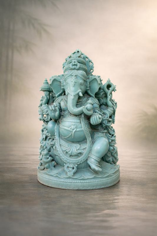 Gemstone Lord Ganesha unpainted (Copy)