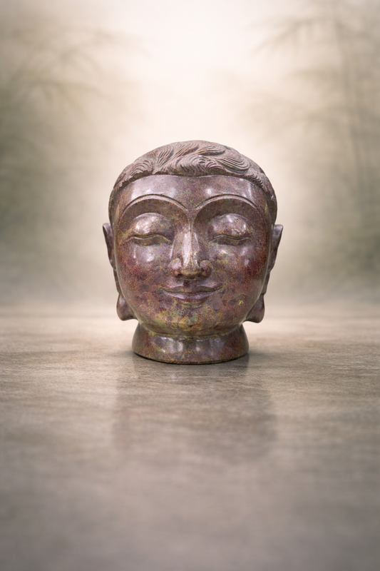 Gemstone Lord Buddha Head