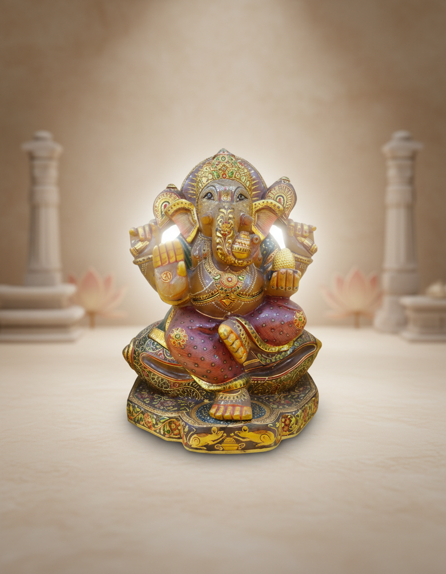 Gemstone Lord Ganesha